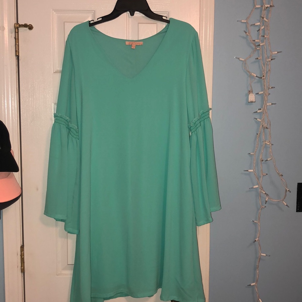 Turquoise Dress